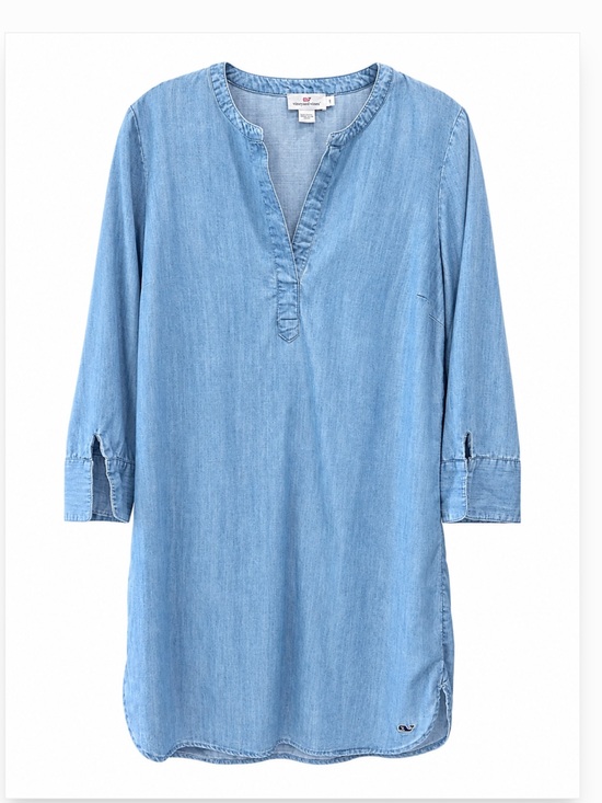 Vineyard Vines Dresses & Skirts - Vineyard Vines Chambray Tunic Dress